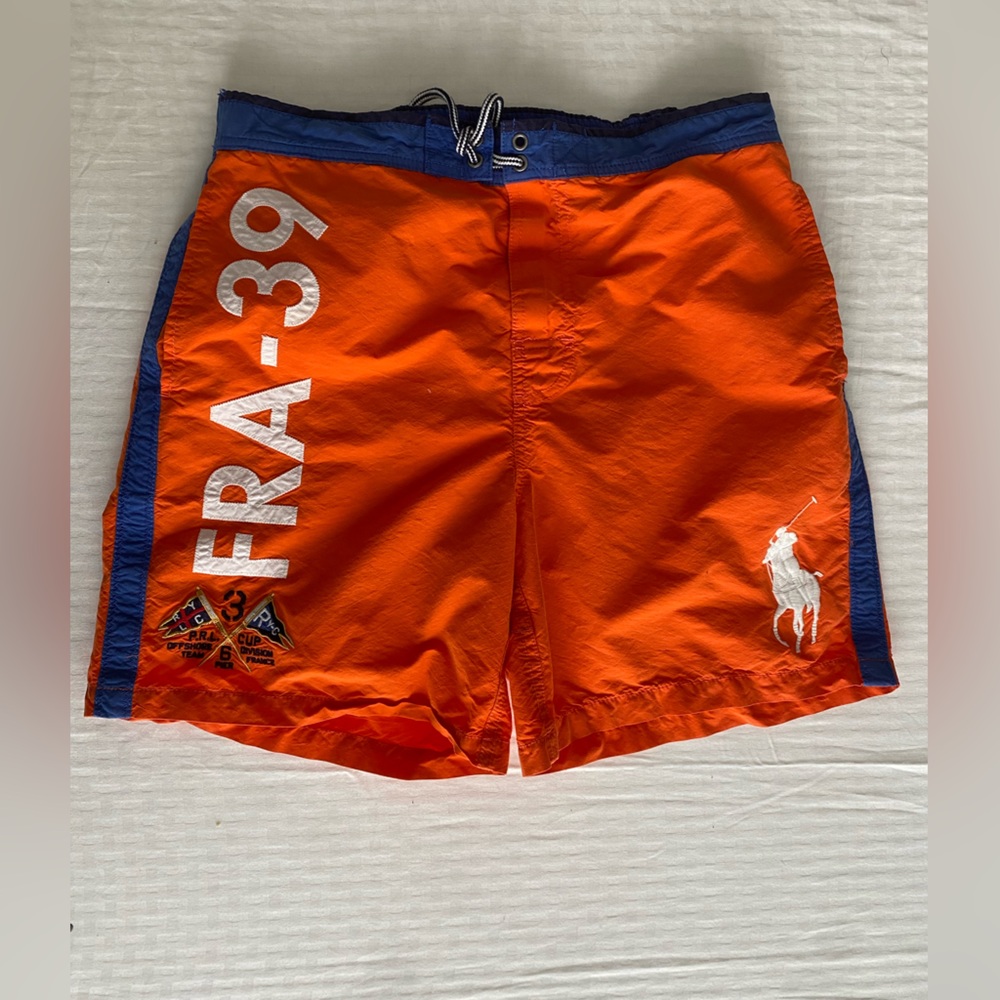 Polo Ralph Lauren France Shorts 🇫🇷🍊 Offshore Racing